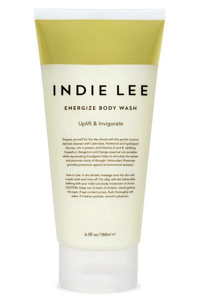 Indie Lee 62.6 Oz. Energize Body Wash In Green