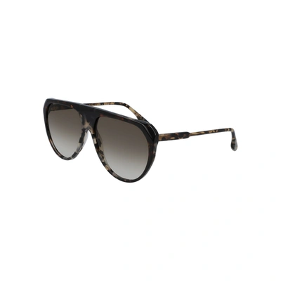 Victoria Beckham Tortoiseshell D-frame Sunglasses In Brown And Other