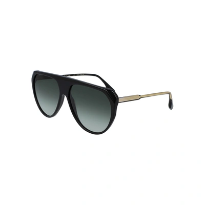 Victoria Beckham Black D-frame Sunglasses