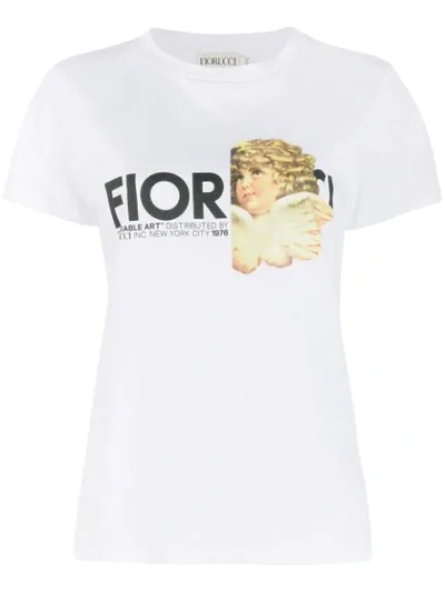 Fiorucci Fiorangels Slim-fit T-shirt In White