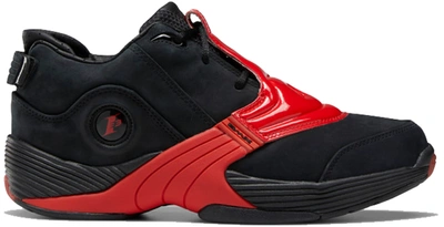 Pre-owned Reebok  Answer 5 Black Red In Black/power Red-black