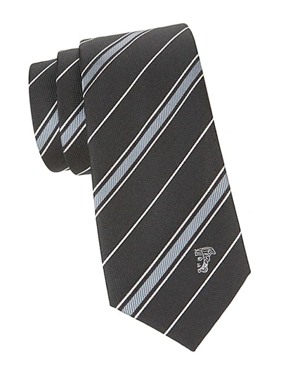 Versace Striped Silk Tie