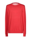 Malo Sweaters In Coral