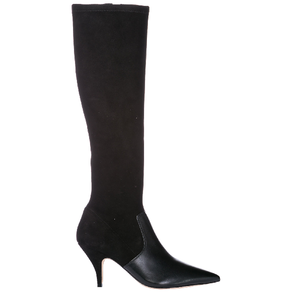 black boots tory burch