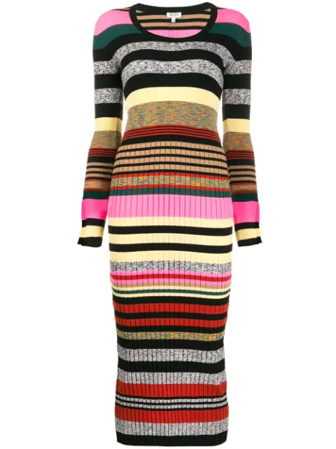 kenzo striped dress