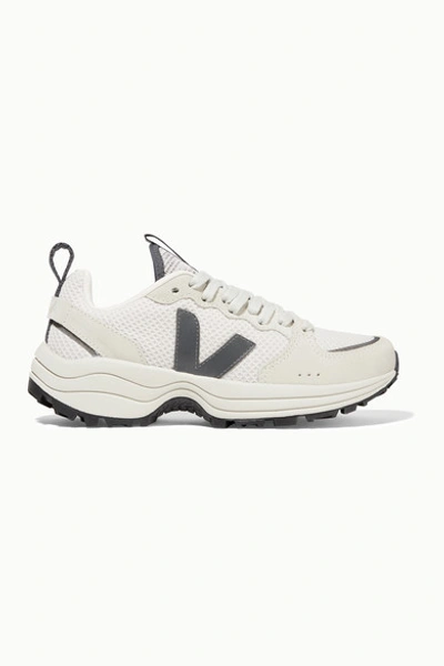 Veja Venturi Suede And Leather-trimmed Mesh Sneakers In White