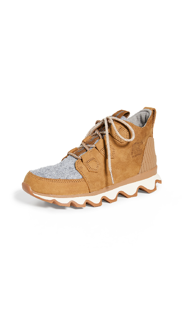 sorel kinetic caribou camel brown