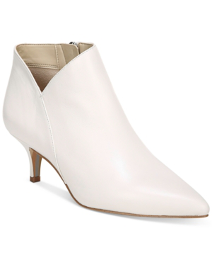 sam edelman kadison pointed toe kitten heel bootie
