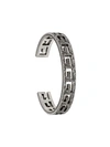 Gucci Square G Cuff Bracelet In Silver