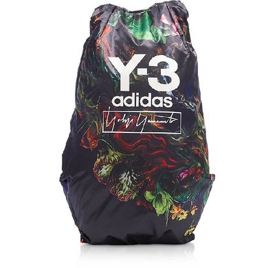Y-3 Logo Yohji Backpack In Black