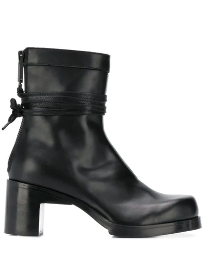 Alyx Bowie 70mm Ankle Boots In Black