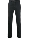 Incotex Slim-fit Chinos In Grey