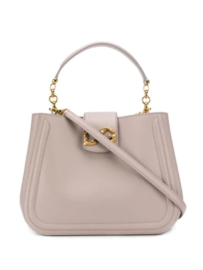 Dolce & Gabbana Dg Amore Tote In Pink