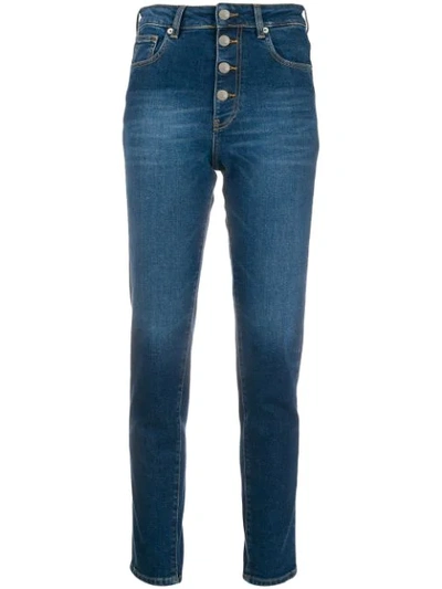 Iro High-rise Skinny Jeans In Blue