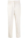 Aspesi Mid-rise Utility Trousers In White