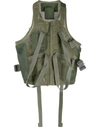 Alyx Cropped Tactical Vest In Green