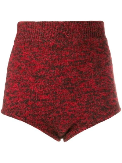 Cashmere In Love 'kiki' Shorts In Red