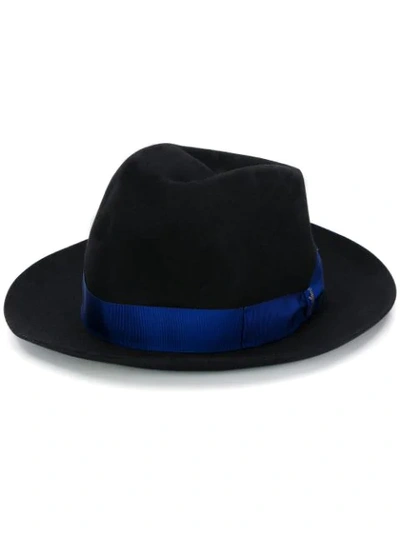 Borsalino Gazzella Felt Hat In Black