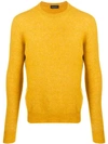 Roberto Collina Long Sleeve Knit Jumper In 43 Sole