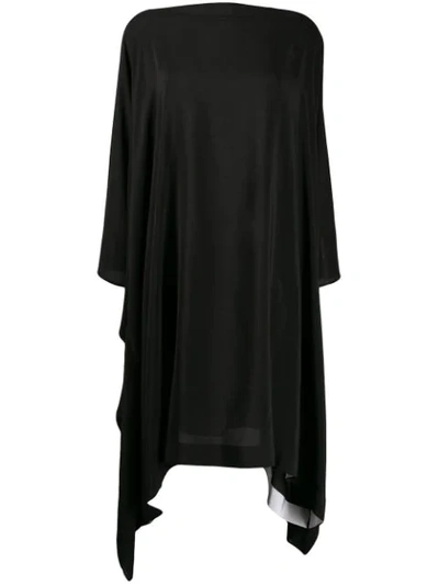 Gianluca Capannolo Eve Silk Dress In Black