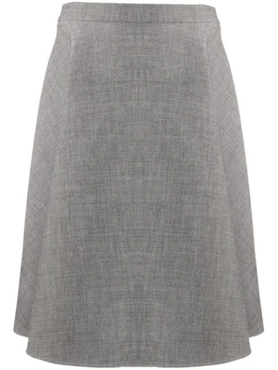 Ports 1961 A-line Flared Skirt In Grey
