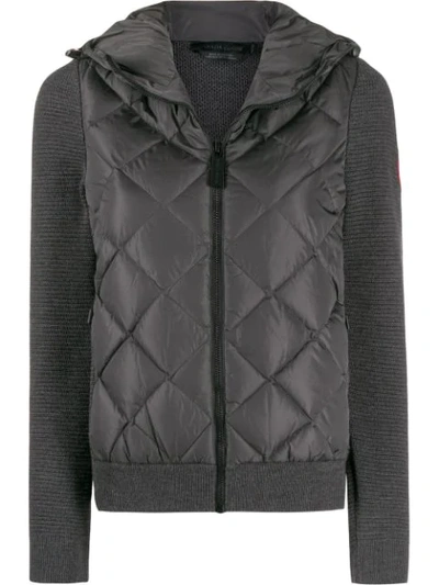Canada Goose Hybridge Quilted Jacket In Grey