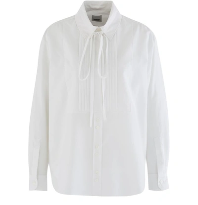 Burberry Shirt In Optic White