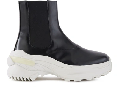 Maison Margiela Oversize Sole Ankle Boots In Black