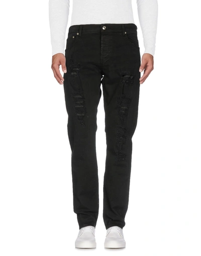 Alexander Mcqueen Jeans In Black