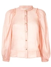 Aje Balloon Sleeves Blouse In Neutrals
