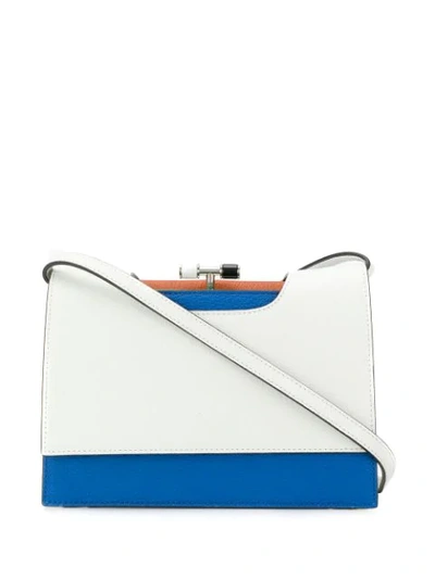 The Volon Chateau Shoulder Bag In White