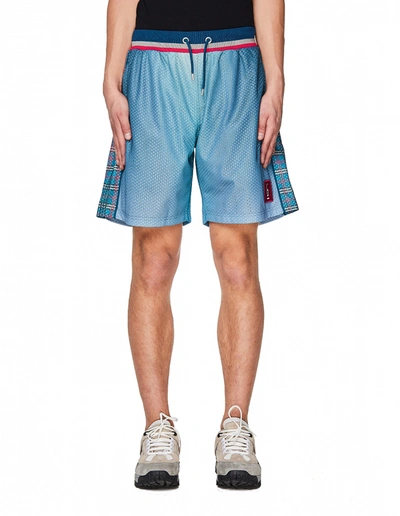Pigalle Blue Mesh Basketball Shorts