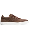 Tod's Lace-up Sneakers In Brown