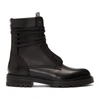 Amiri Combat Boot Combat Boots In Black Leather