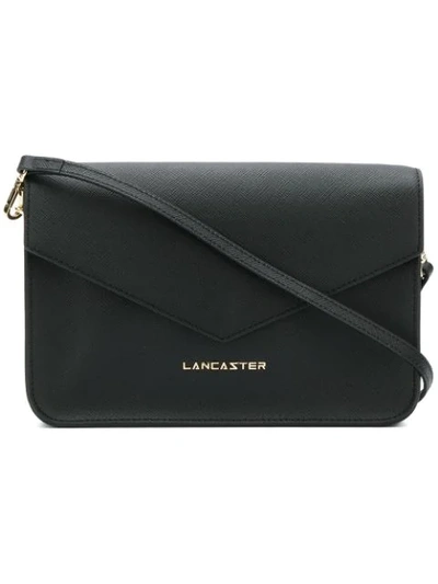 Lancaster Envelope Shoulder Bag In Black