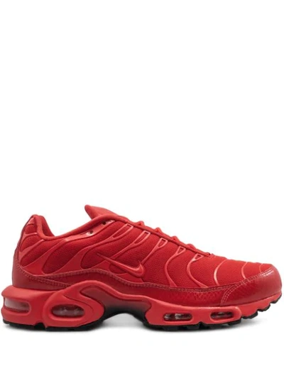 Nike Air Max Plus Low Top Trainers In Red