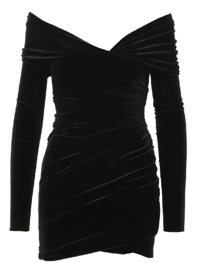 Alexandre Vauthier Dress In Black
