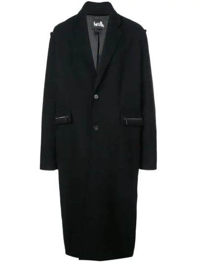 Haculla Dracula Single-breasted Coat In Black