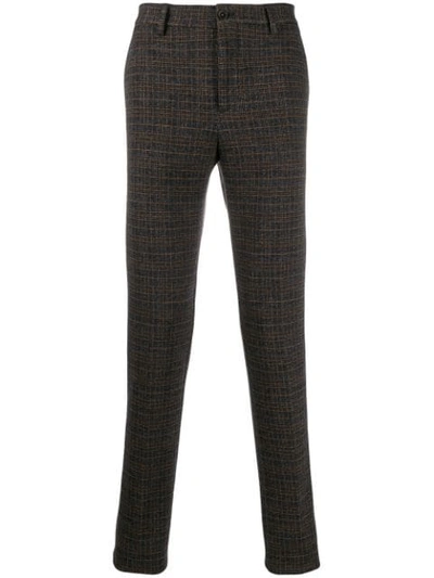 Etro Checked Trousers In 0003