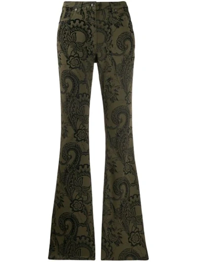 Etro Jeans Mit Paisley-print In 500 Green