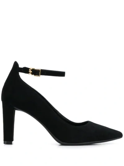 Michael Michael Kors Suede Pumps In Black