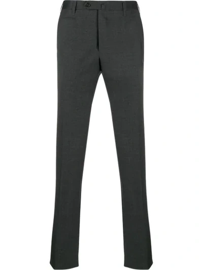 Corneliani Straight-leg Tailored Trousers In Grey