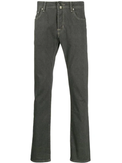 Jacob Cohen Mid-rise Straight Leg Jeans In Grey