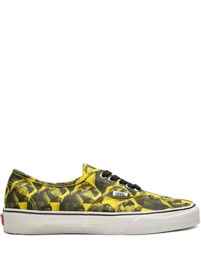 Vans Supreme X  Authentic Pro Bruce Lee Sneakers In Yellow