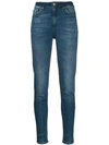 Michael Michael Kors Skinny Jeans In Blue