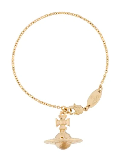 Vivienne Westwood Orb Charm Bracelet In Gold