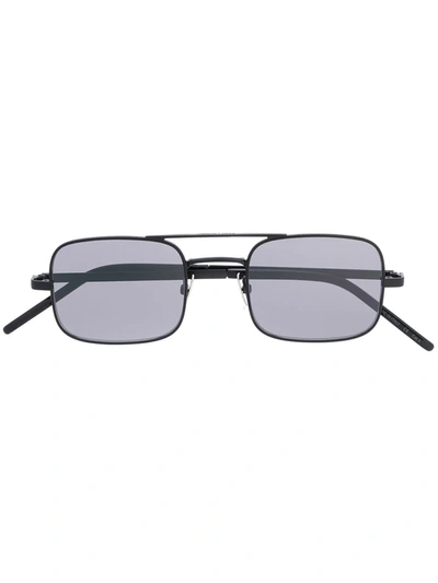 Saint Laurent Sl 331 Rectangular-frame Sunglasses In Black