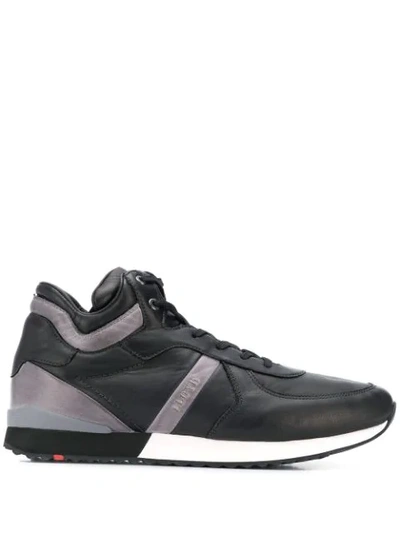 Lloyd Two-tone Low-top Sneakers In Black