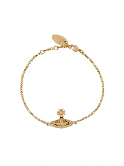 Vivienne Westwood Orb Charm Pendant In Gold