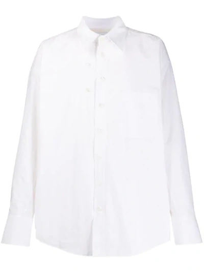 Magliano Padded Twisted Oversized Shirt In 90 | ModeSens